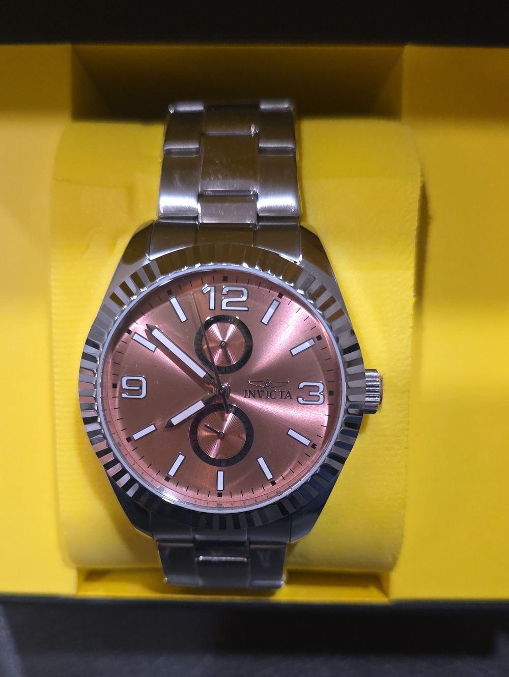 706. Invicta Specialty Axial Bloom Men's Watch - 43mm. Steel (49524)